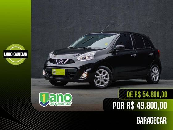 NISSAN MARCH 1.6 SV 16V FLEXSTART 4P MANUAL NISSAN MARCH 1.6 SV 16V FLEXSTART 4P MANUAL